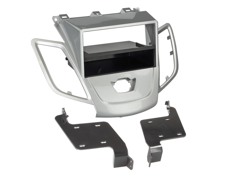 Asennuskehys 2-DIN Ford Fiesta, hopea