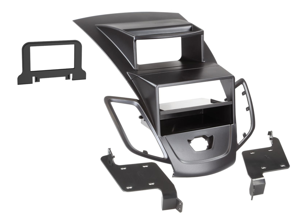 Asennuskehys 2-DIN Ford Fiesta, musta