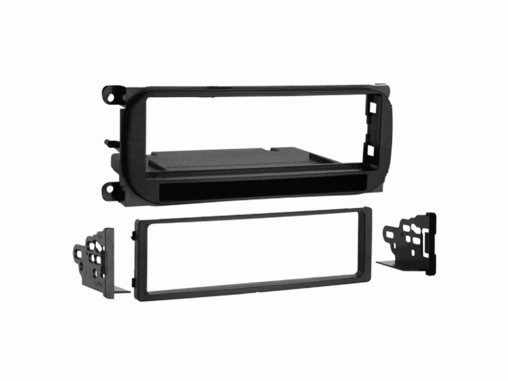 Asennuskehys 1-DIN varustetaskulla Chrysler/Dodge/Jeep/Plymouth