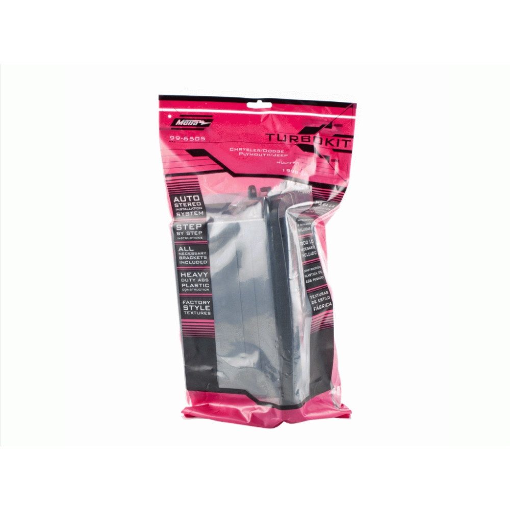 Asennuskehys 1-DIN varustetaskulla Chrysler/Dodge/Jeep/Plymouth