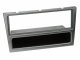Asennuskehys 1-DIN varustetaskulla Opel Corsa C, alumiini Asennuskehys 1-DIN varustetaskulla Opel Corsa C, alumiini
