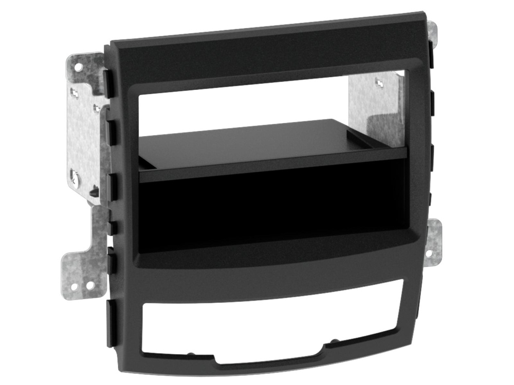Asennuskehys 2-DIN Ssangyong Korando, musta