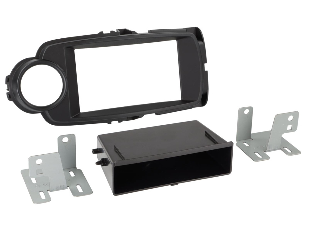 Asennuskehys 2-DIN varustetaskulla Toyota Yaris 09/2014-03/2020