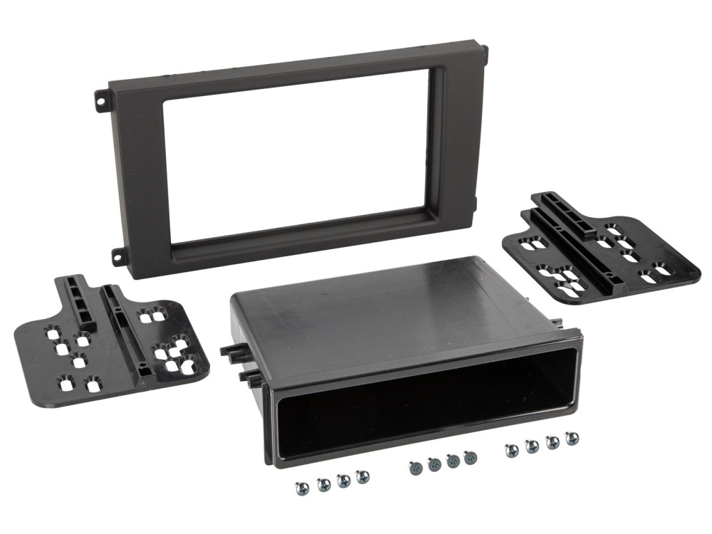 Asennuskehys 2-DIN varustetaskulla Porsche Cayenne 2002-2010