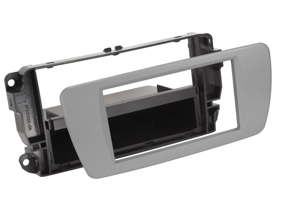 Asennuskehys 2-DIN varustetaskulla, Seat Ibiza dublin grey