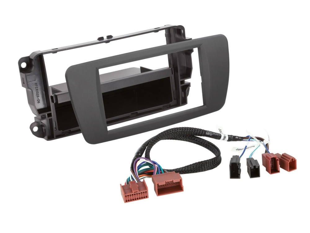 Asennuskehys 2-DIN säilytyslokerolla Seat Ibiza