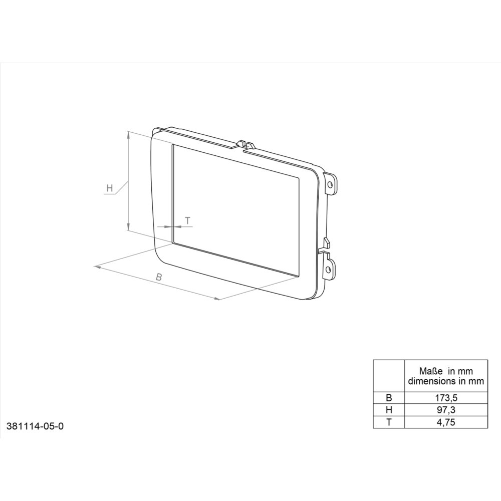 ACV Asennuskehys 2-DIN Ford F150 2009-2014 ilman navia