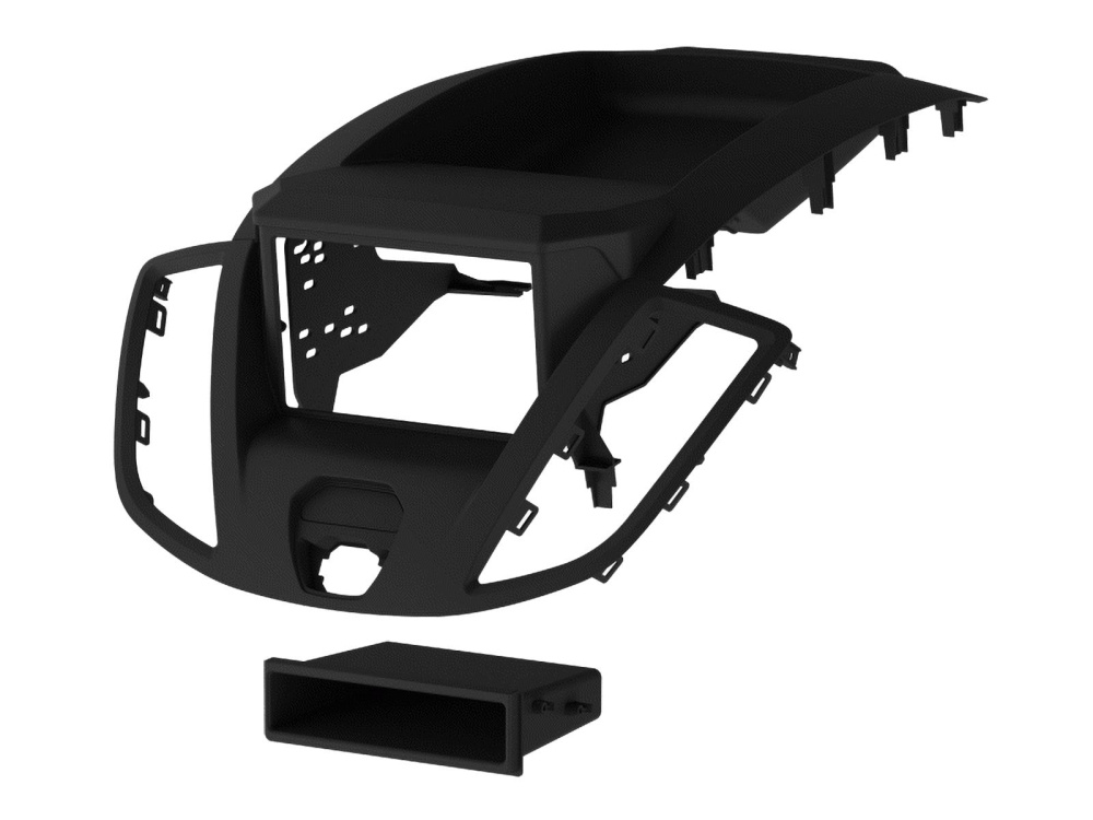 Asennuskehys 2-DIN varustetaskulla Ford Transit V363