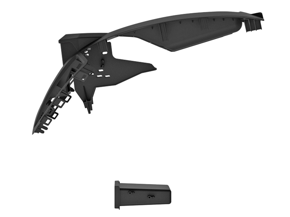 Asennuskehys 2-DIN varustetaskulla Ford Transit V363