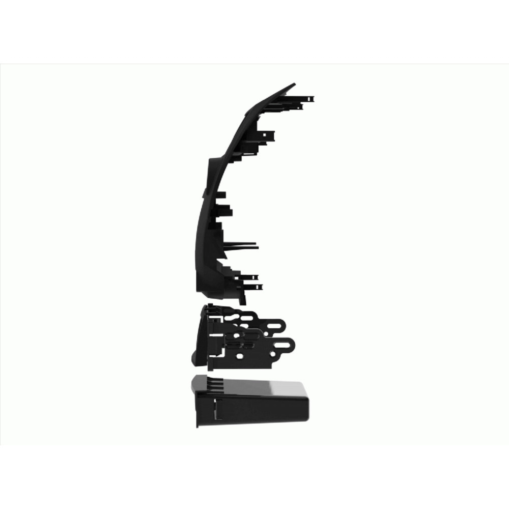 Asennuskehys 2-DIN varustetaskulla Honda Accord/Crosstour