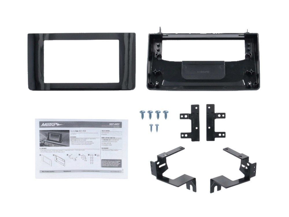 Asennuskehys 2-DIN Honda Civic, musta