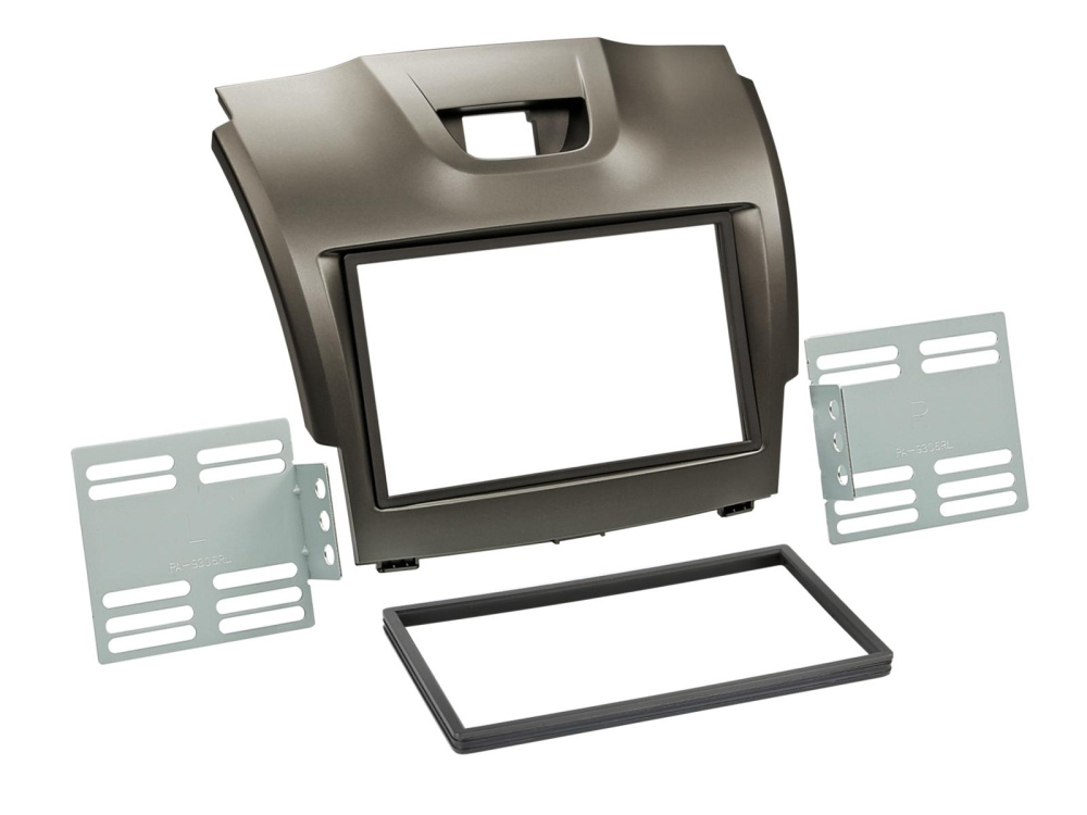 Asennuskehys 2-DIN Chevrolet/Isuzu, harmaa