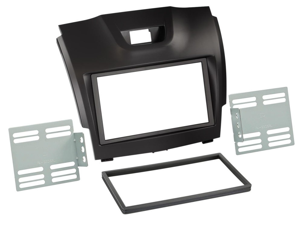 Asennuskehys 2-DIN Chevrolet/Isuzu, musta