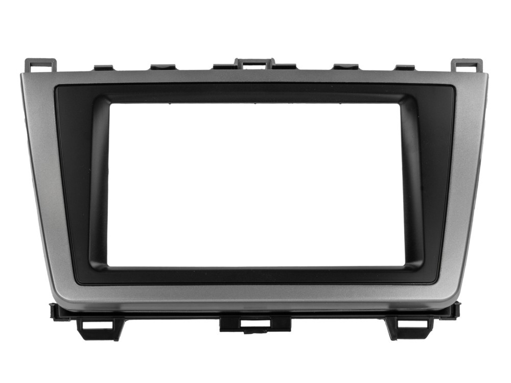 Asennuskehys 2-DIN Mazda 6, hopea/musta