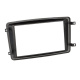Asennuskehys 2-DIN Mercedes, musta Asennuskehys 2-DIN Mercedes, musta