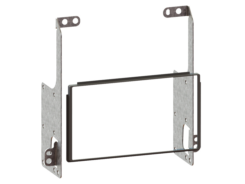 Monteringsram 2-din Nissan X-trail 2007-