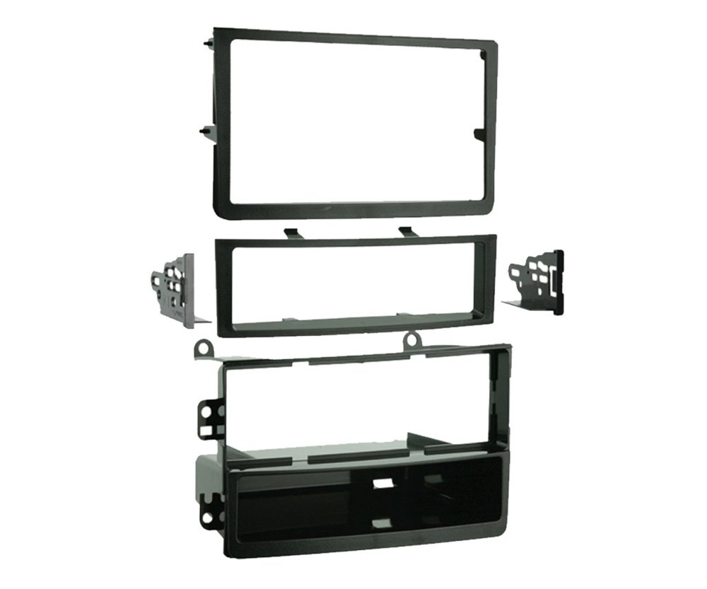 Asennuskehys 2-DIN säilytyslokerolla, Nissan 350Z 2006-2009