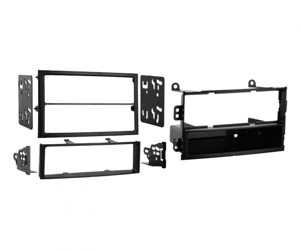 Asennuskehys 2-DIN varustetaskulla Nissan 350Z:lle