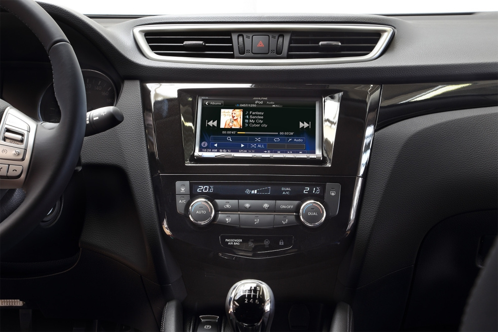 Asennuskehys 2-DIN Nissan Qashqai/X-Trail