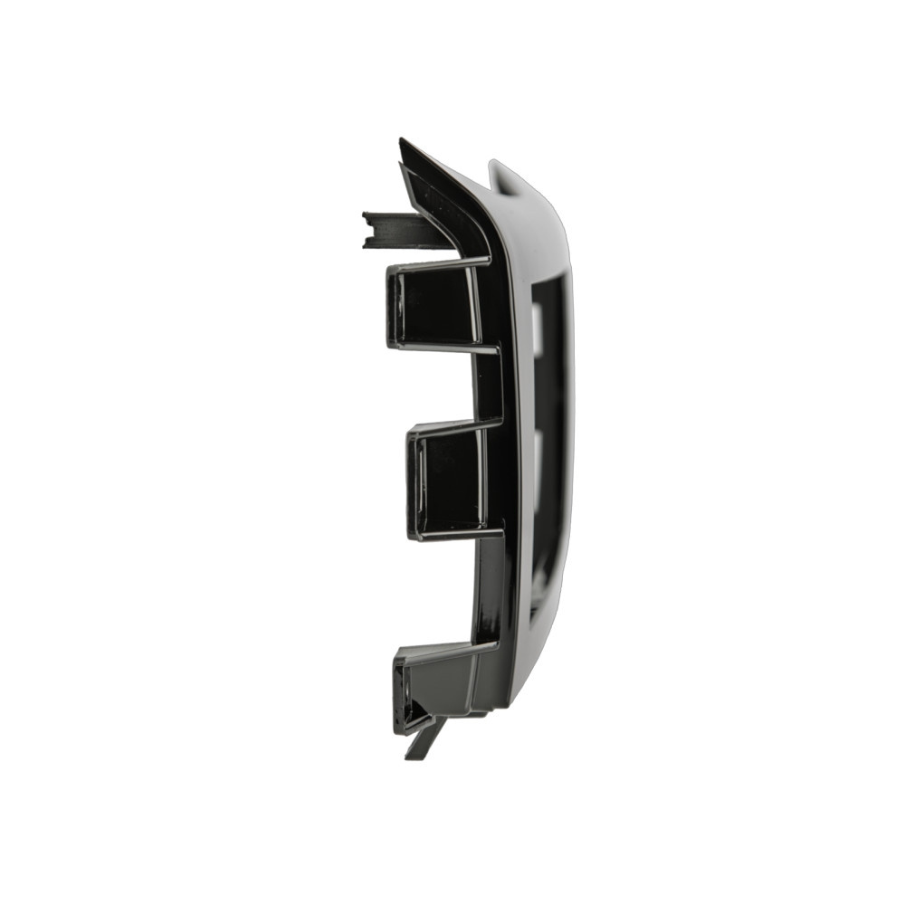 Asennuskehys 2-DIN Nissan/Renault, piano musta