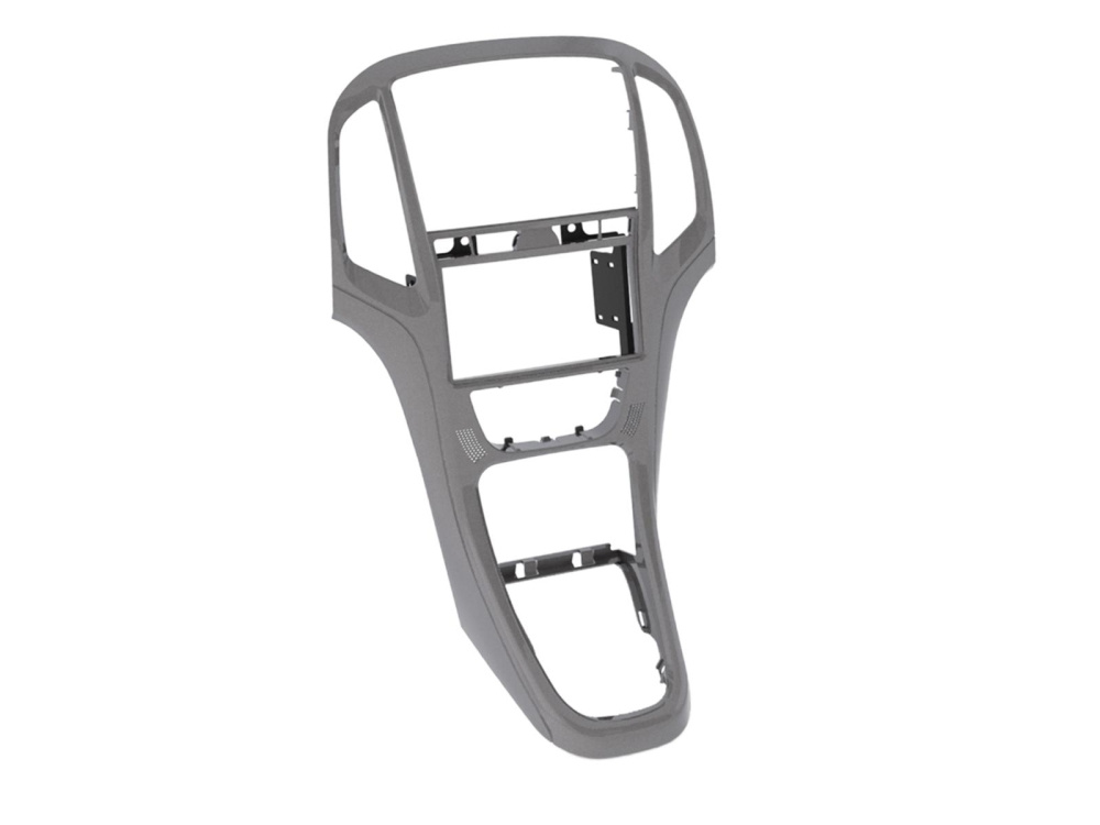 Asennuskehys 2-DIN Opel Astra J, titaninharmaa