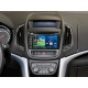 Asennuskehys 2-DIN Opel Zafira Tourer, jet musta Asennuskehys 2-DIN Opel Zafira Tourer, jet musta