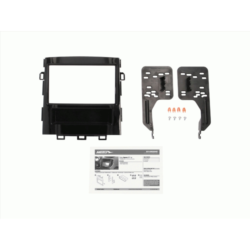 Asennuskehys 2-DIN varustetaskulla Subaru Impreza/Crosstek