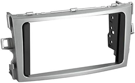 Monteringsram 2-din Toyota Verso 2009-2018 Silver