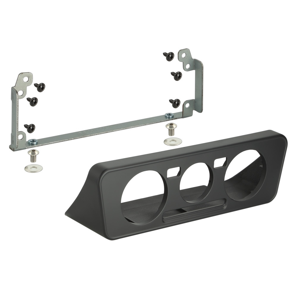 Asennuskehys 2-DIN Seat/Skoda/VW, musta