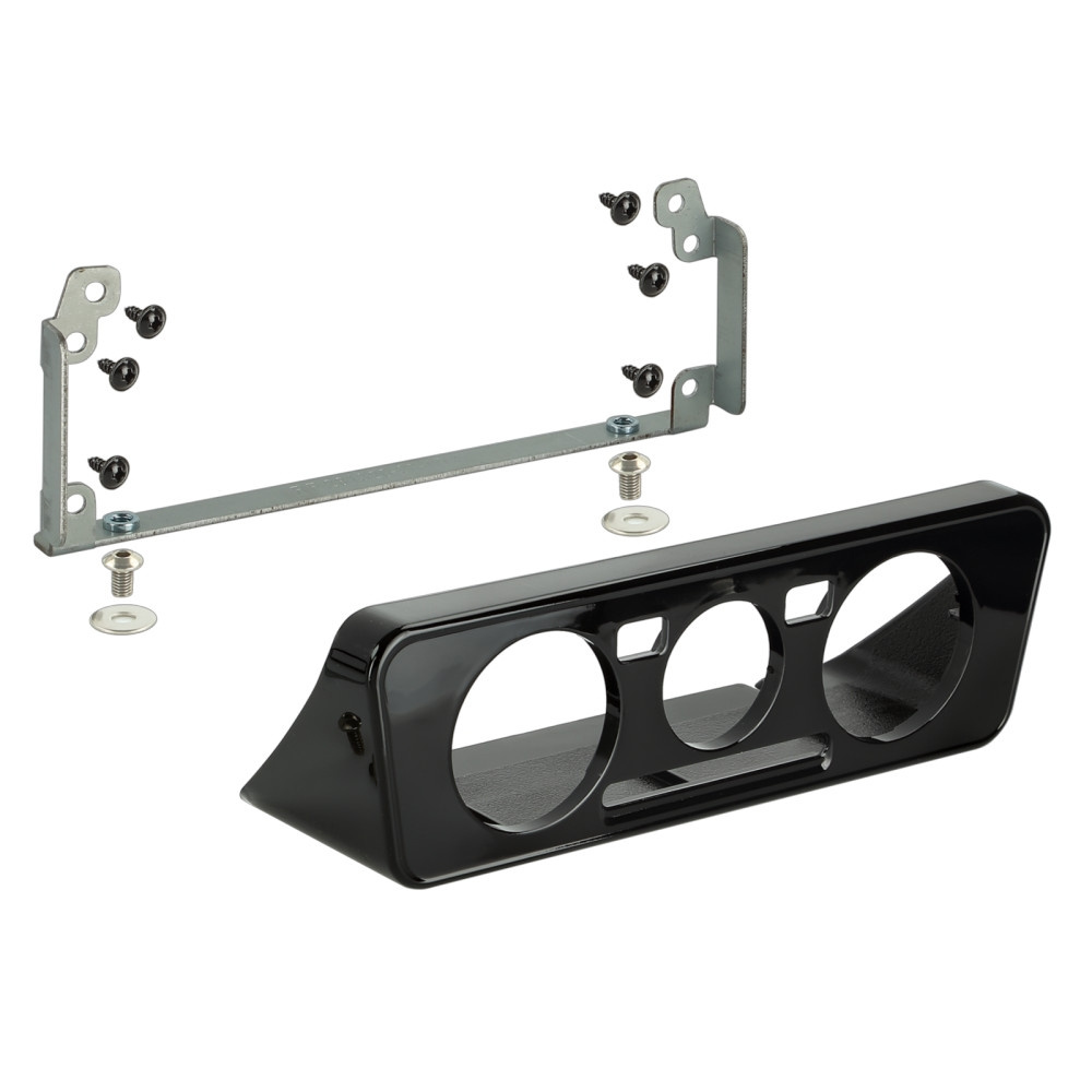 Asennuskehys 2-DIN Seat/Skoda/VW, pianomusta
