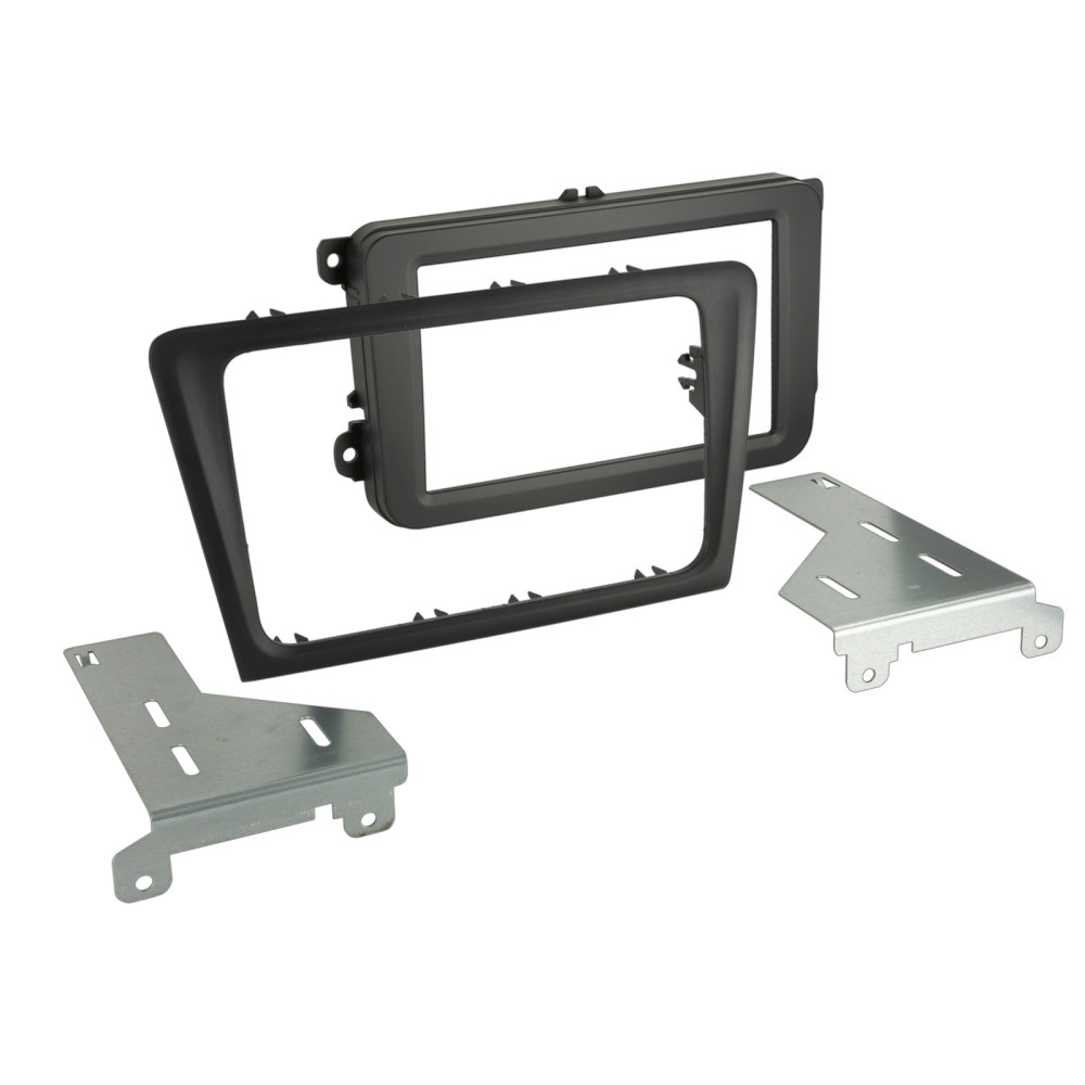 Asennuskehys 2-DIN Skoda Rapid, musta