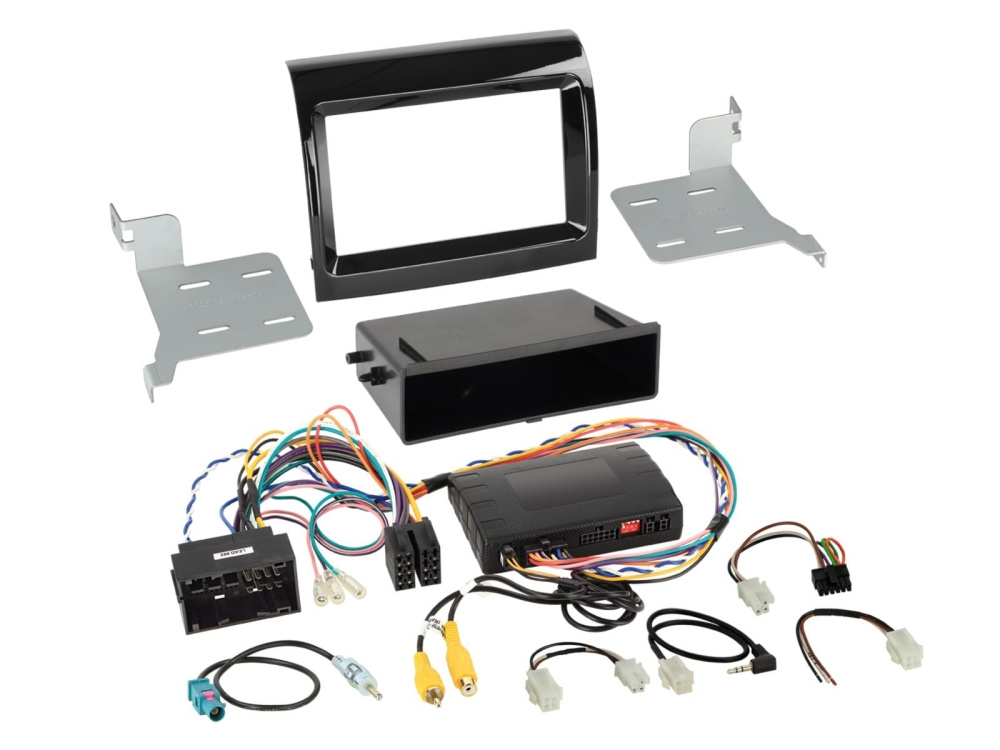 Asennussarja 2-DIN säilytystilalla Citroen/Fiat/Opel/Peugeot