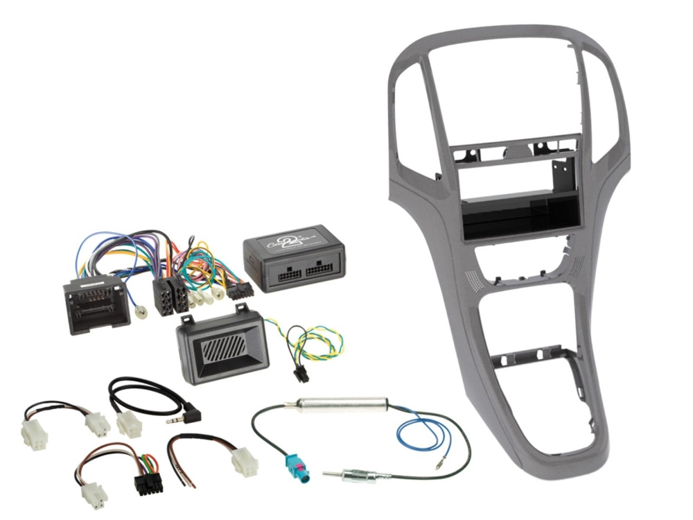 2-DIN Kit säilytyslokerolla Opel Astra J 2009-2018