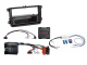 1/2-DIN Asennussarja säilytyslokerolla Seat/Skoda/VW 1/2-DIN Asennussarja säilytyslokerolla Seat/Skoda/VW