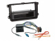 1/2-DIN Asennussarja säilytyslokerolla Seat/Skoda/VW 1/2-DIN Asennussarja säilytyslokerolla Seat/Skoda/VW