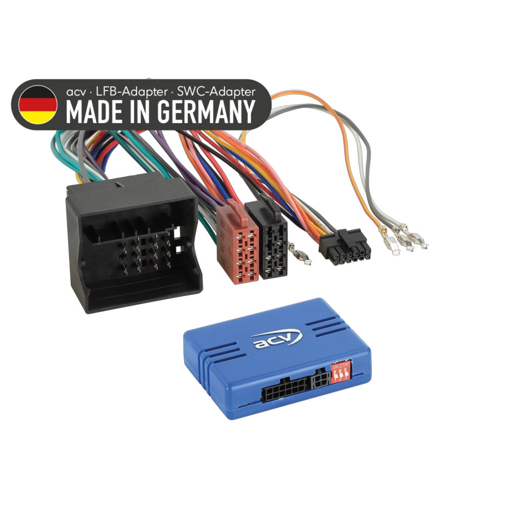 ACV Asennussarja 1/2-DIN säilytyslokerolla, VW T5/Touareg