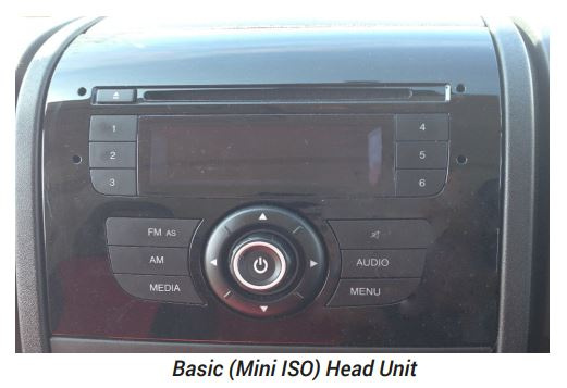 2-DIN Kit Citroen/Fiat/Opel/Peugeot, OEM HU SWC:llä