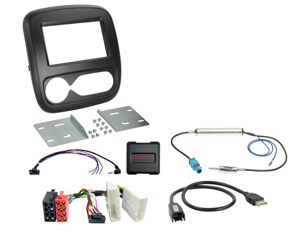 ACV Asennussarja 2-DIN Fiat/Nissan/Open/Renault