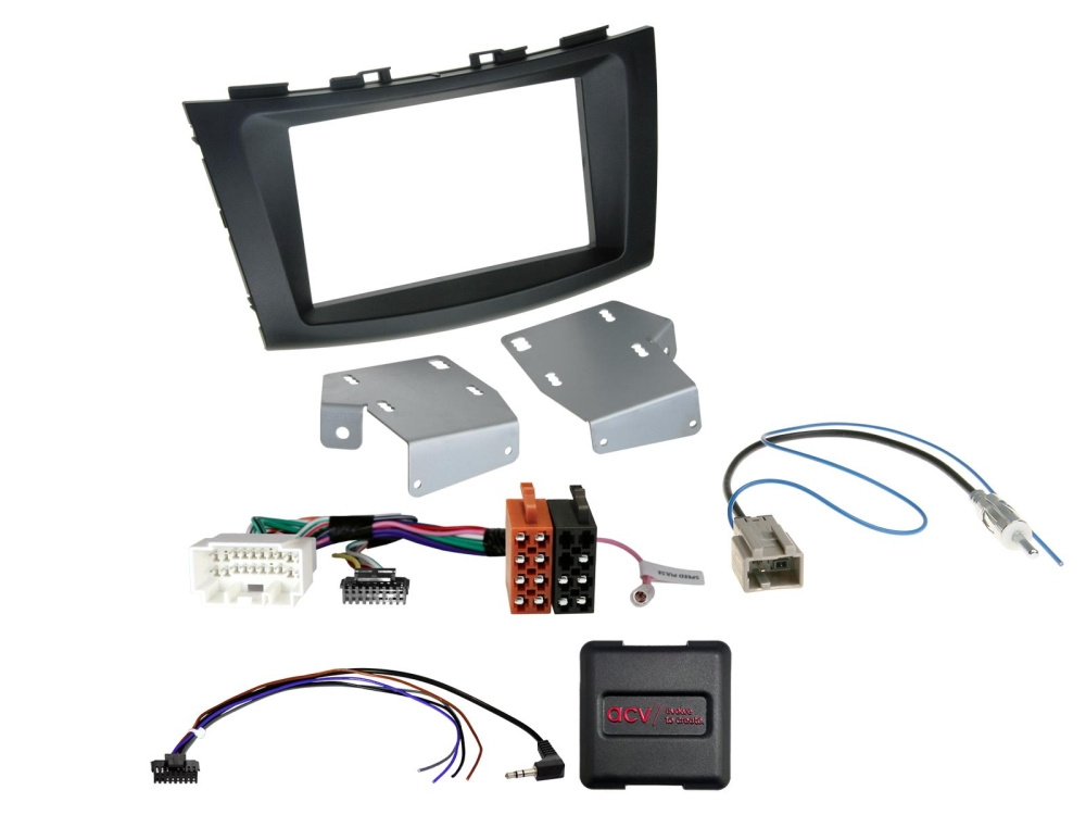 ACV Asennussarja 2-DIN Suzuki Swift, musta