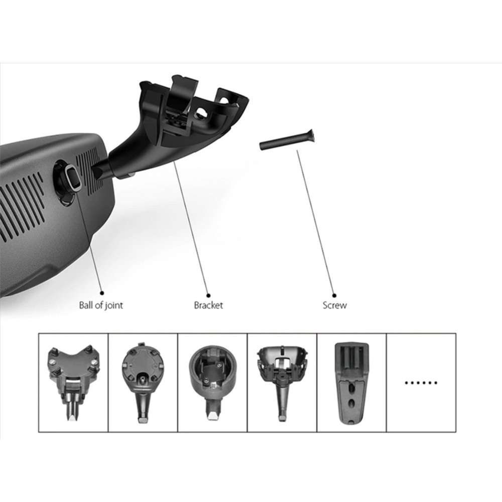Peilin kiinnitysteline Mercedes