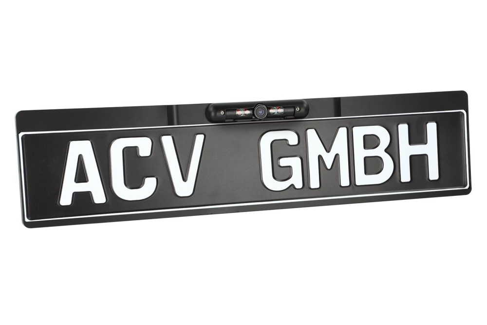 ACV Takakamera rekisterikilven pidikkeellä