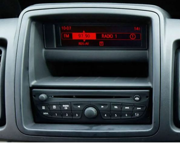 Monteringsram Nissan/Opel/Renault 2-Din