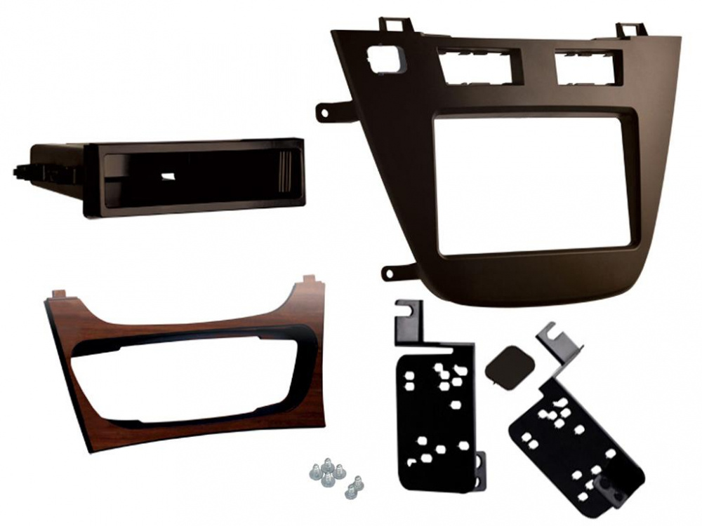 Monteringsram enkel-/dubbel-DIN, Opel Insignia 2008-2013