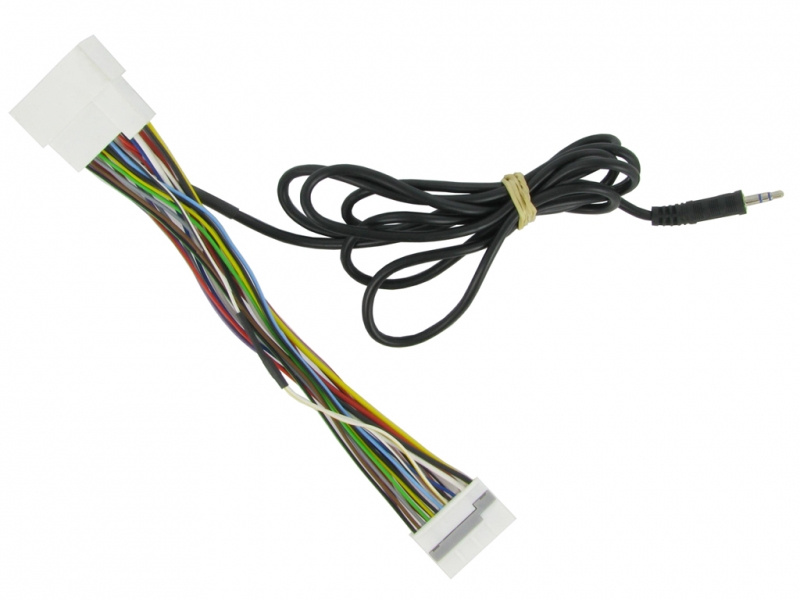 Aux-in kablage till 3,5mm-kontakt Hyundai & Kia, original huvudenhet