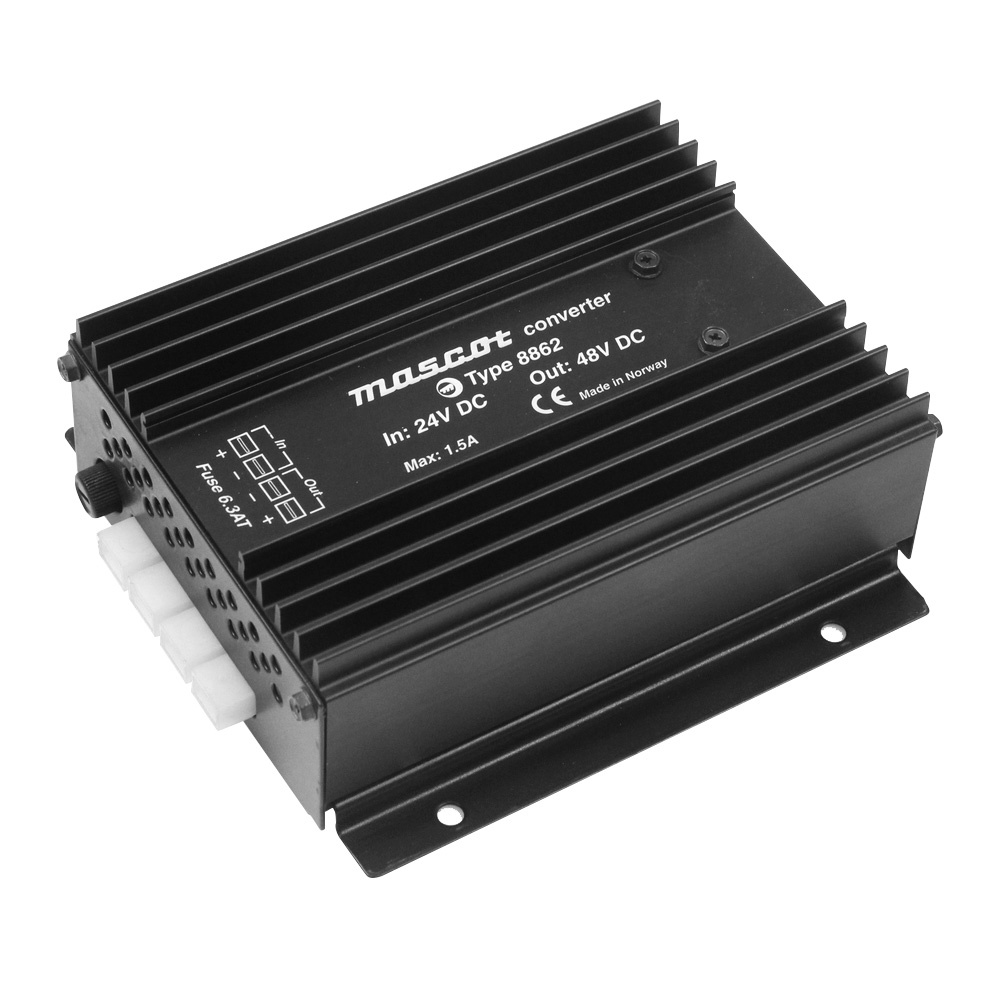 Connects2 24-12 volts omvandlare 10Amp 4-vägsskyddad