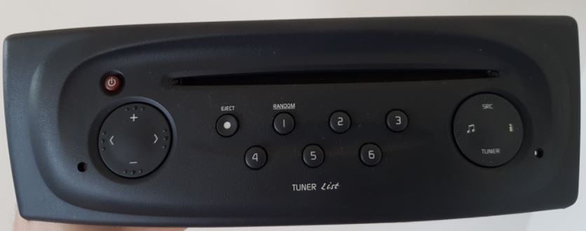 Rattstyrningskablage Renault - Lös display i instrumentbrädan