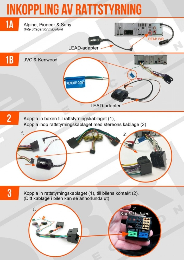 Installationskit Nissan Navara, 2006-2013