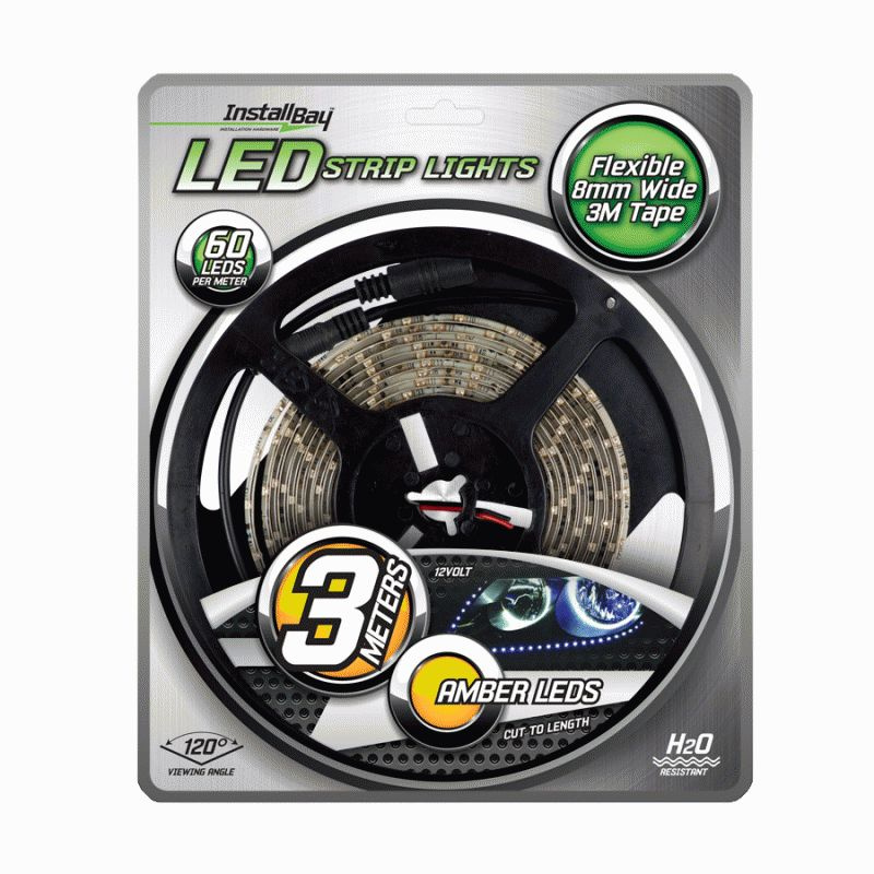 METRA LED-Stripe 3m, flera färger 12 volt