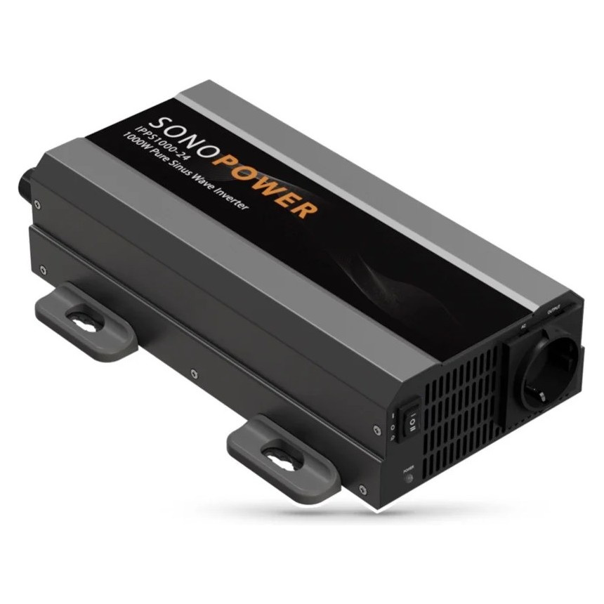 SONO Power IPPS1000-24, 24V–230V invertteri 1000W