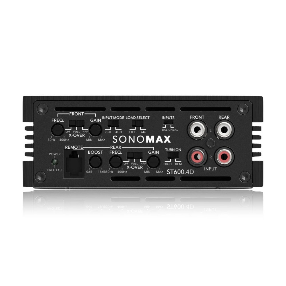 SONO Max MA600.4-24V, 4-kanavainen 24V-vahvistin